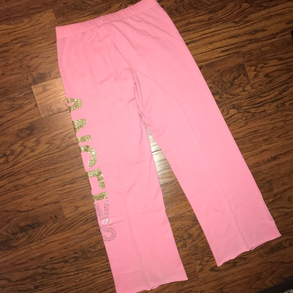 SOLD VS Angel Jogger Sweat Pants Pink Loungewear - Picture 7 of 8